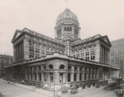 シカゴ連邦ビルの眺め、1906 作： William T. Barnum